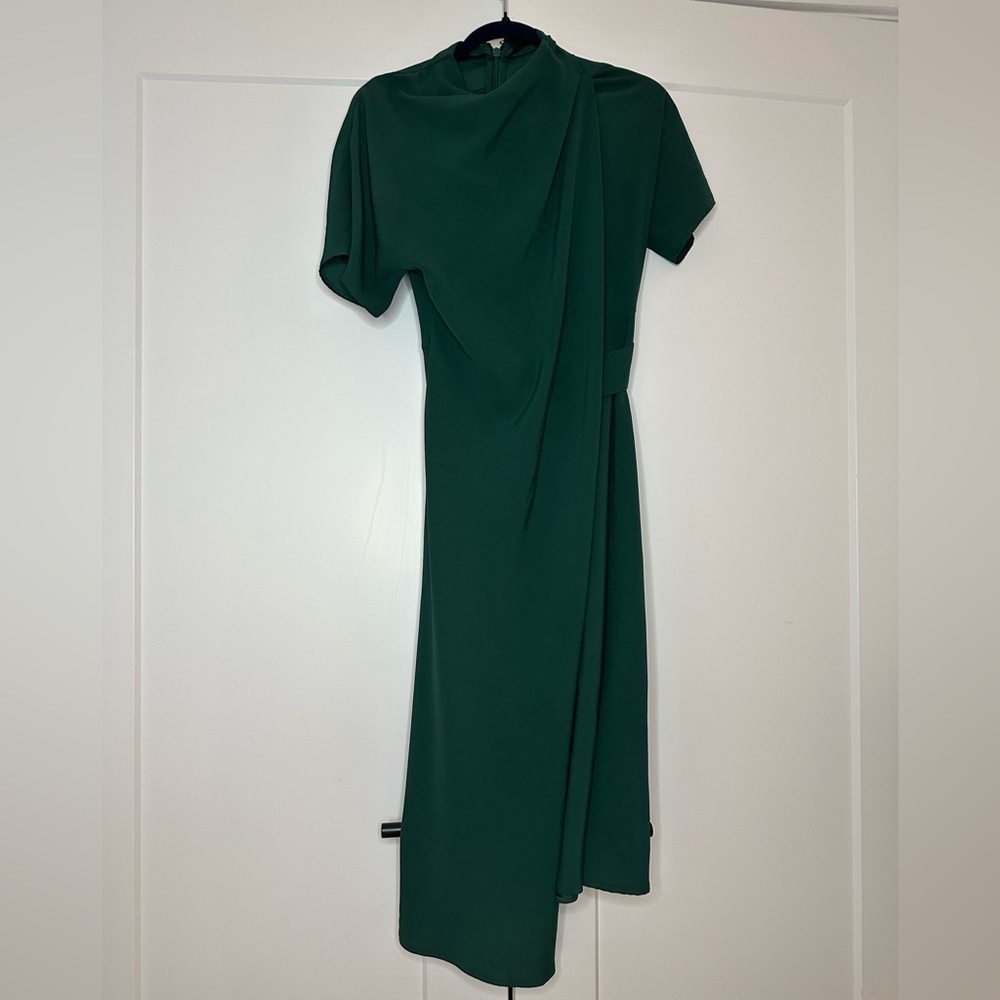 Elegant Deep Green TopShop Dress